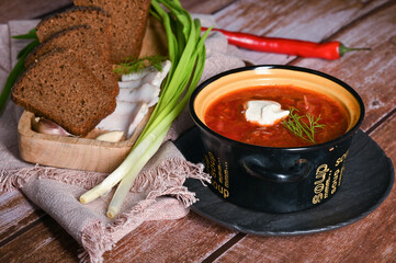Borscht is a dish that is listed as a UNESCO World Heritage Site.