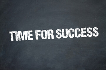 Obraz premium Time for Success 