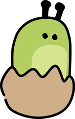 illustration of a person holding an apple