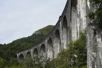 Obraz premium Glenfinnan Viaduct Closeup