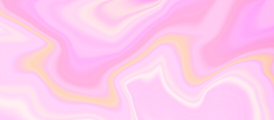 Abstract pink silk background with stains, bright shiny wavy line background, elegant and luxury pink background with liquid marble pattern texture.