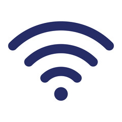 Wi-fi wireless internet connection icon