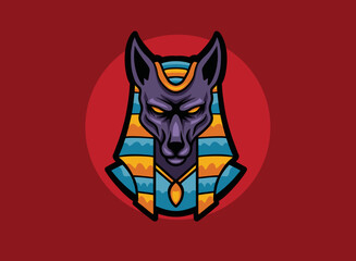 Anubis logo illustration