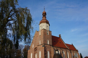 Church of the Holy Apostles Philip and Jacob (Kościół Świętych Apostołów Filipa i Jakuba). Zory, Poland.