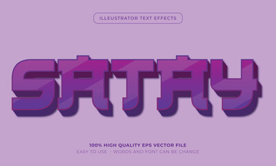 food text style effect