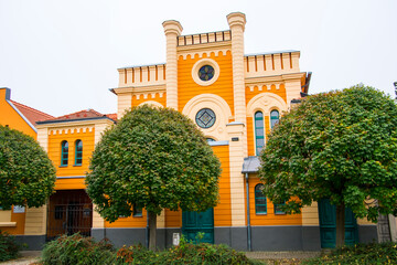 Building of the ortodox Synagogue of Mako in Hungary