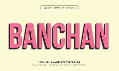 food text style effect