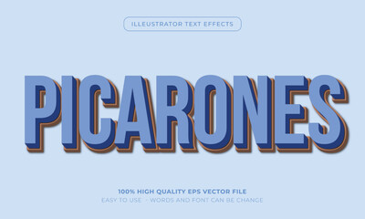 food text style effect