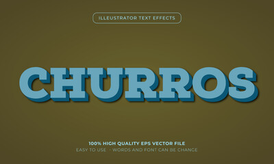 food text style effect