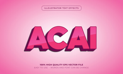 food text style effect