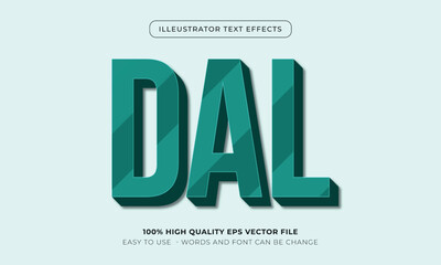 food text style effect