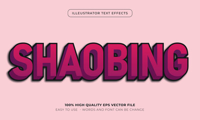 food text style effect