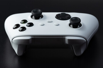 Gaming joystick front view
