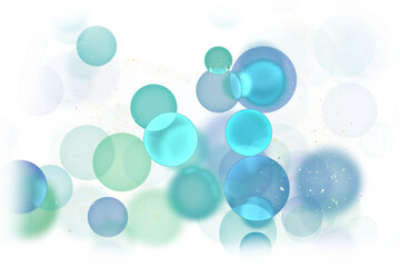 Luxury Light Bokeh Overlay with Glitter 