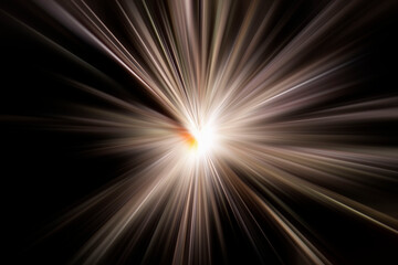 explosion of light