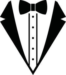 Bow Tie Suit Bowtie Tuxedo Vector Fancy 