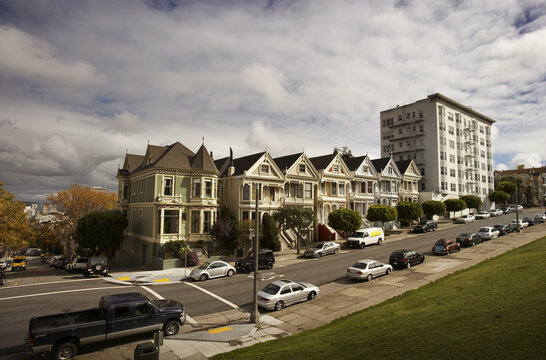 Steiner Street, San Francisco, North California, California, USA