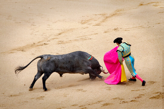 Bullfight at Plaza de Toros las Ventas, Madrid, Spain