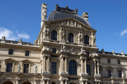 Pavillon Denon, Louvre, Paris, France
