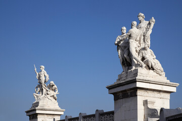 Vittorio Emanuele II Monument, Piazza Venezia, Rome, Italy
