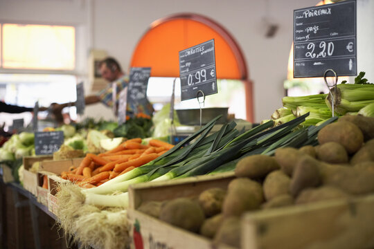 Vegetable Market, Cote d'Azure, Cannes, France