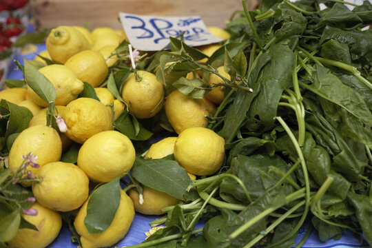 Lemons and Spinach