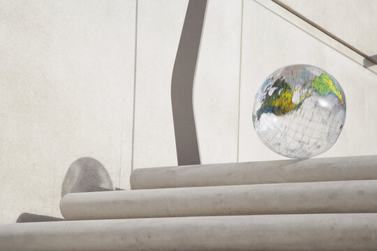 Earth Falling Down Stairs