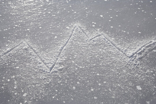 Line Graph in Ice