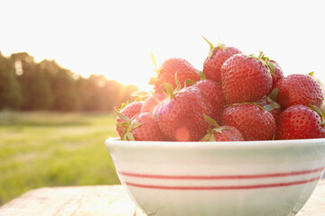Close-up of Strawberries