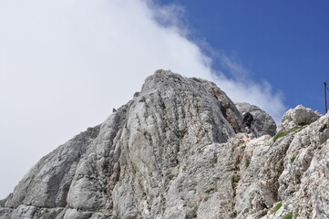 Triglav, góra, Słowenia, park, wspinaczka, szlak, najwyższa, Alpy Julijskie, 