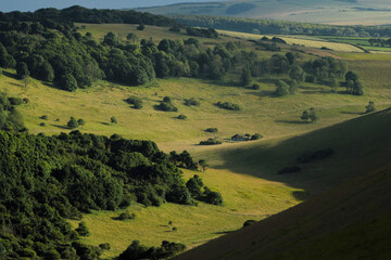 landscape with valley