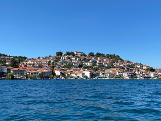 Ohrid Lake, Ohrid City. North Macedonia