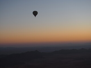 Hot Air Balloon in the Desert