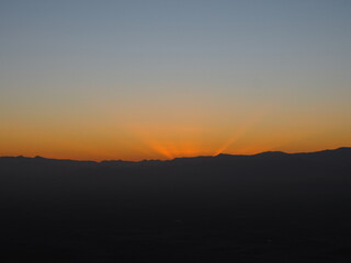 Hot Air Balloon in the Desert