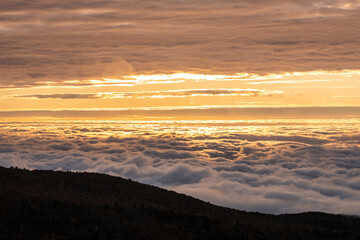 Cloud Inversion Below The Blue Ridge Parkway