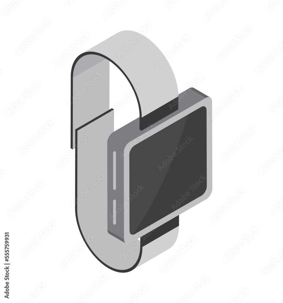 Wall mural smartwatch accessory icon