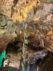 inside the cave