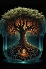Tree of life, generative AI