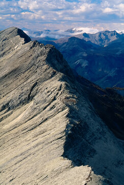 View From Nub Peak, Mount Assiniboine Provincial Park, British Columbia, Canada