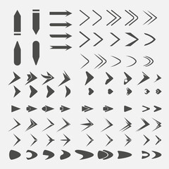 Bullet point icon set 