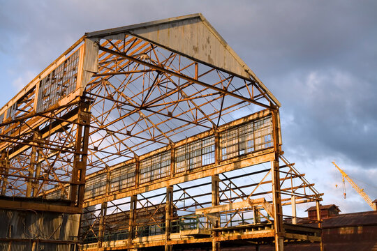 Structure of Waterside Building, Lonsdale Quay, North Vancouver, British Columbia