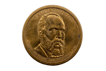 James Garfield Presidential dollar Coin, Presidential dollar Coin 