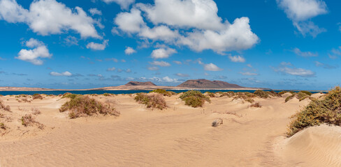 sand dunes on the beach