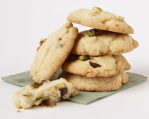 Orange Pistachio Cookies