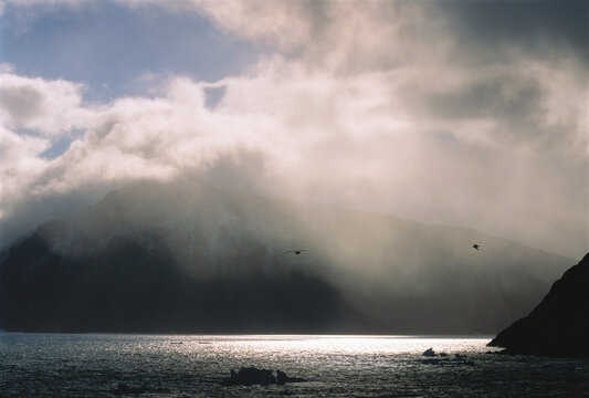 Clouds Over Grise Fiord Ellesmere Island, Nunavut Canada