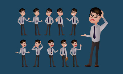 MAN FACIAL EXPRESSIONS