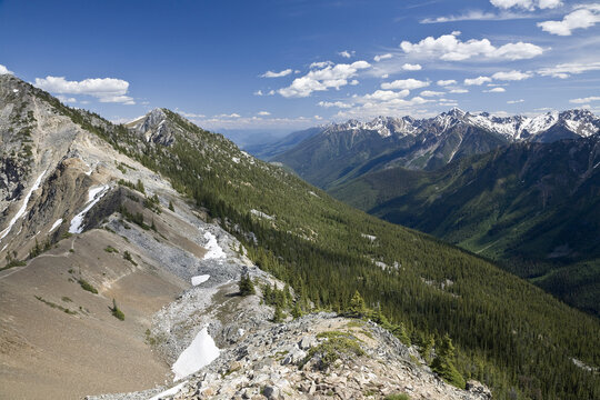 Terminator Ridge, Kicking Horse Mountain, British Columbia, Canada