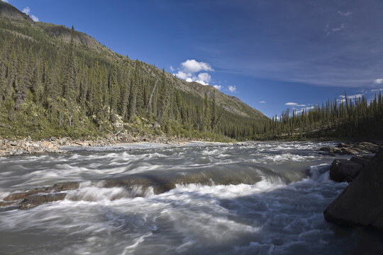 Rapids, Bonnet Plume River, Yukon, Canada