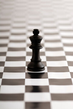 Close-up of Chess Piece