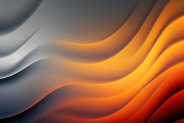 backdrop of gray. Gradient. Warm colors. Generative AI